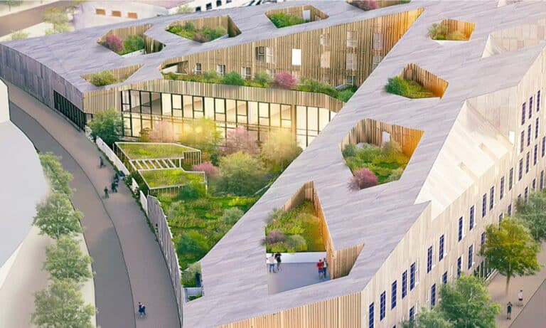 Campus Galène résidence étudiante lmnp bordeaux